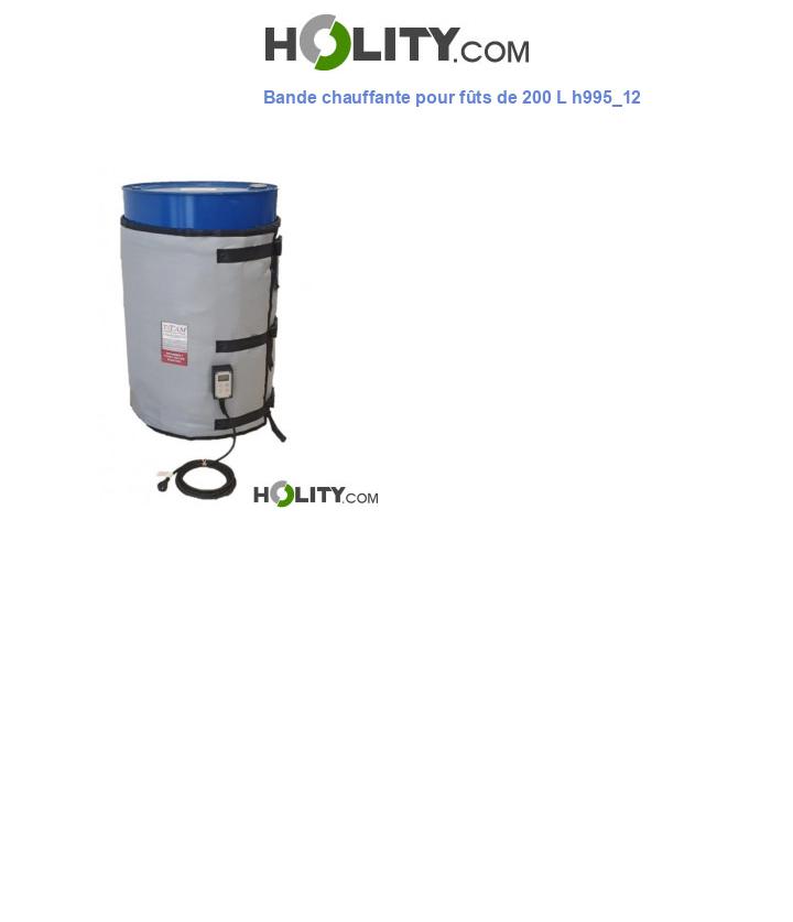 Bande chauffante pour fûts de 200 L h995_12
