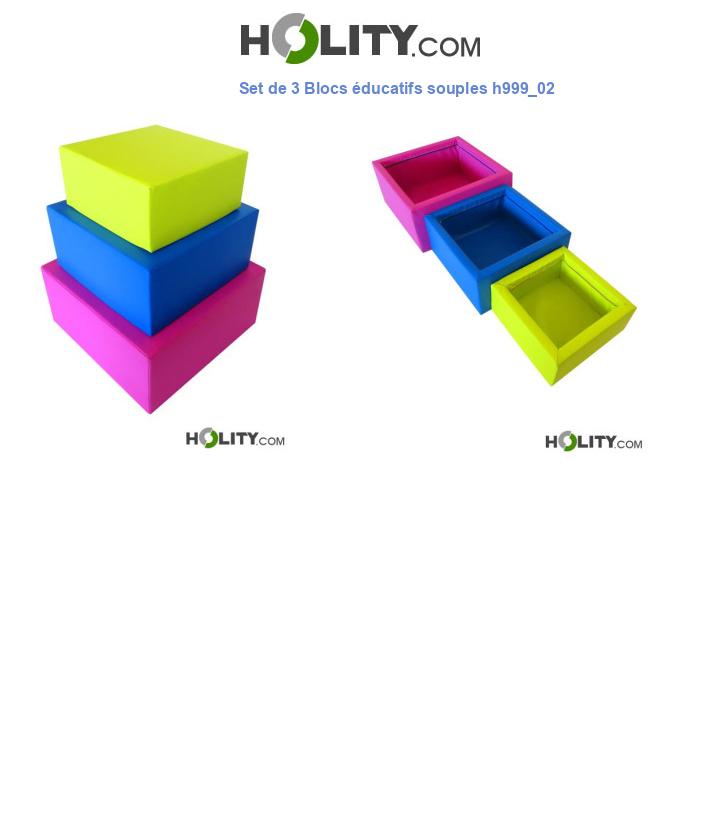 Set de 3 Blocs éducatifs souples h999_02