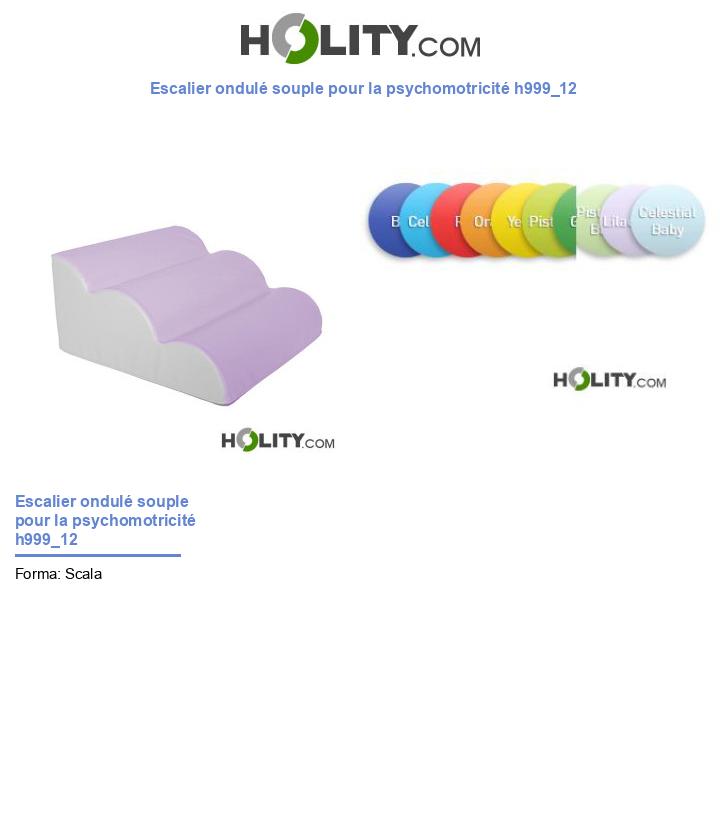 Escalier ondulé souple pour la psychomotricité h999_12